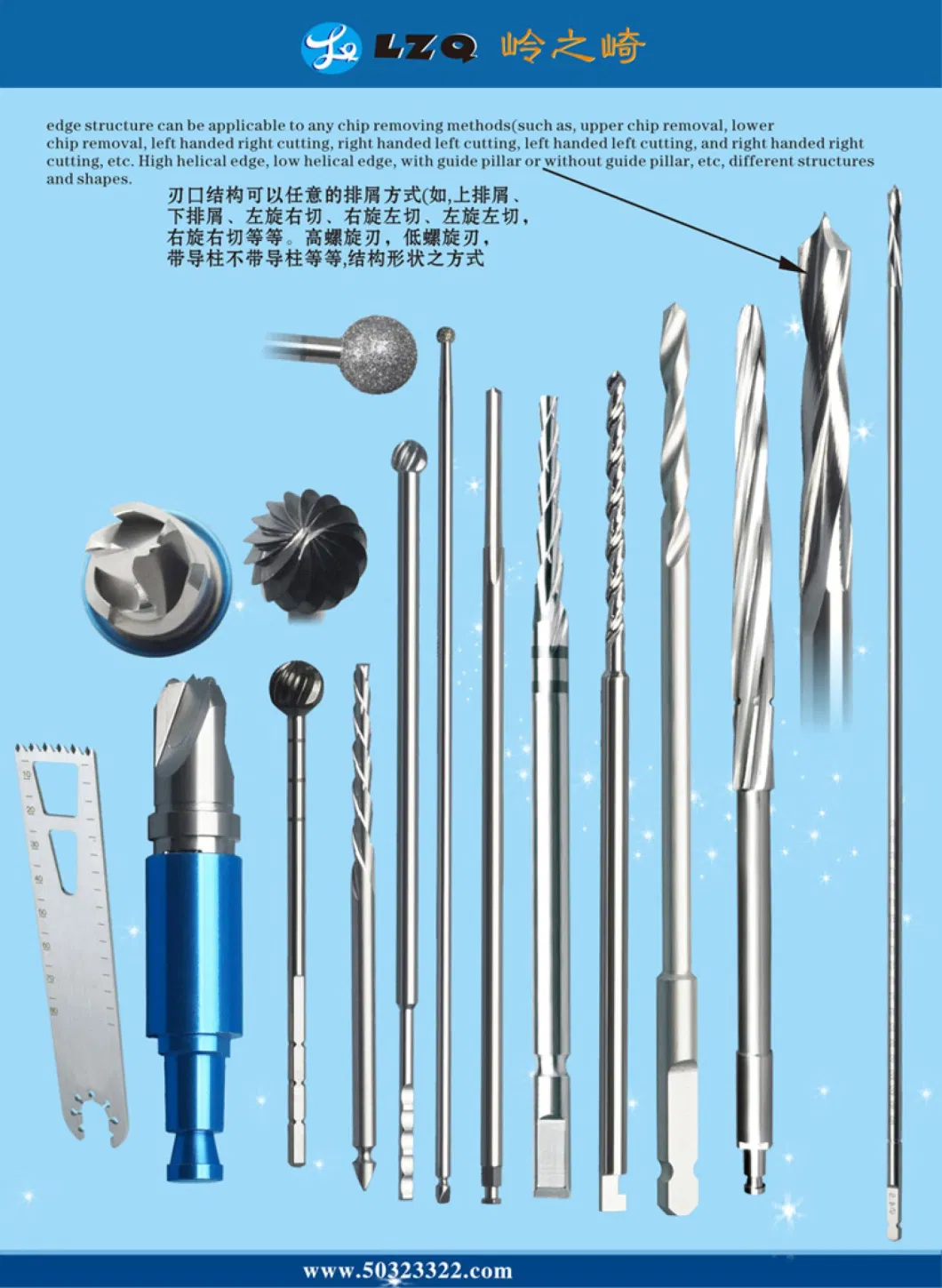 Dental Bur Diamond-Coated Set-up Grinding Tool Medical Polishing Bur