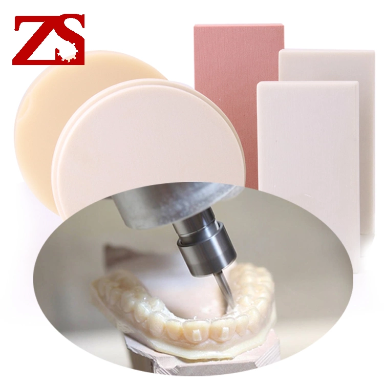 Zs-Tool Low Cost Dental PU Block Repale for Dental PMMA Disc CAD Cam of Dental Lab