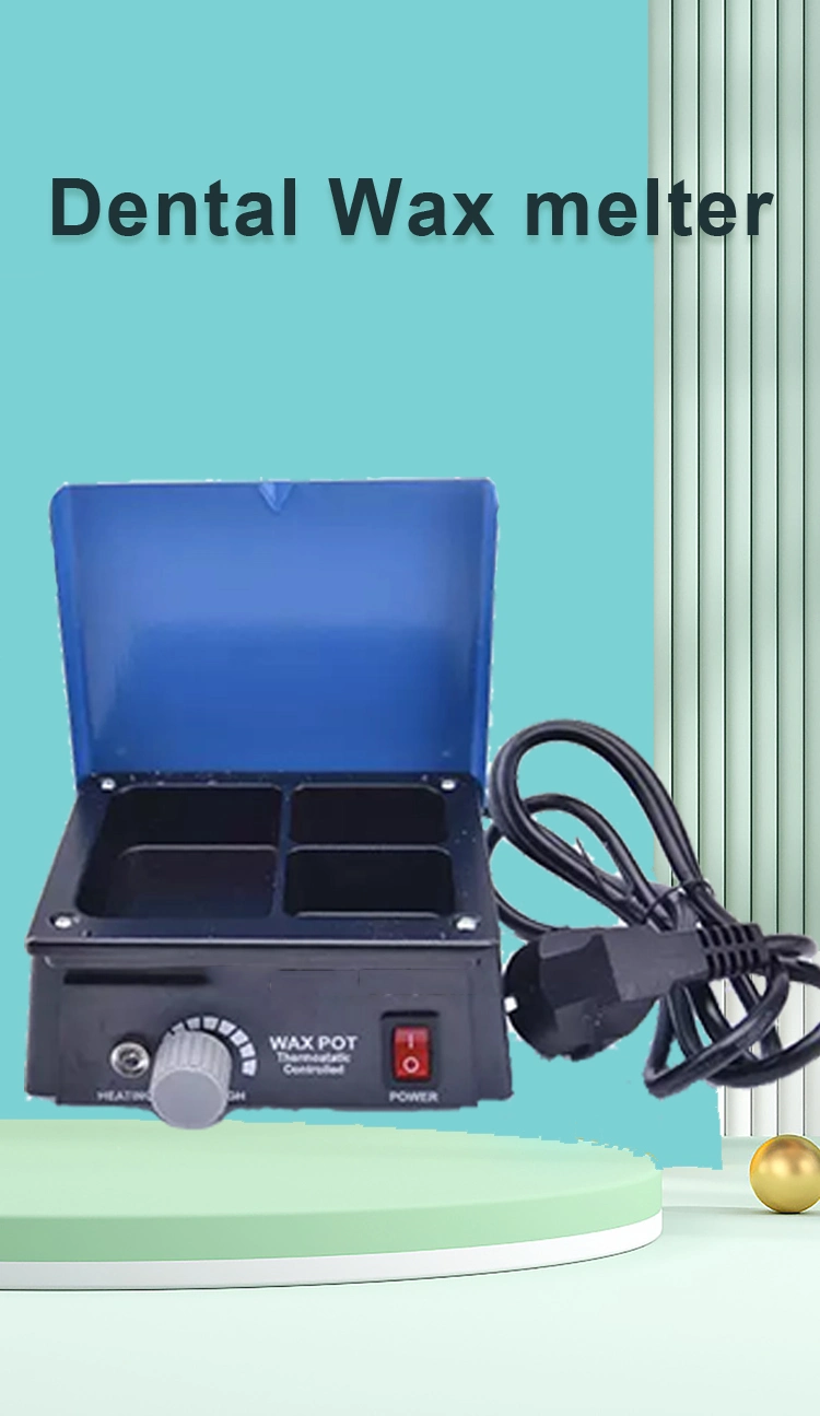 New Digital Dental Laboratory Wax Melter Melting Dipping Heater Three-Well Pot Dentist Lab Equipment